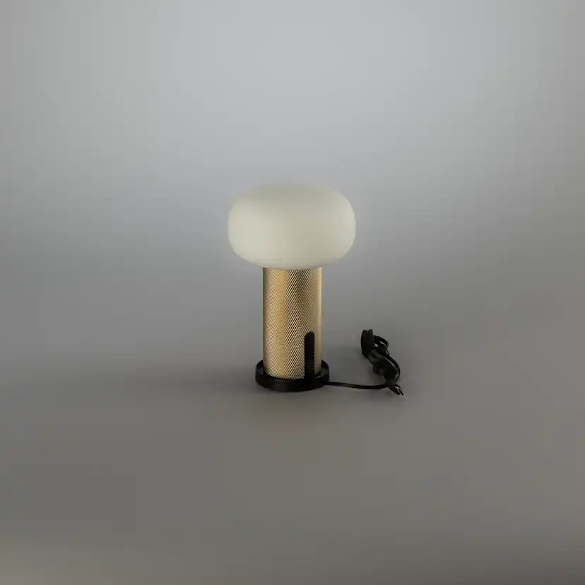 Portabel Lampa Gnosjö Konstsmide Antibes Mini Bordslampa USBxMatt Mässing