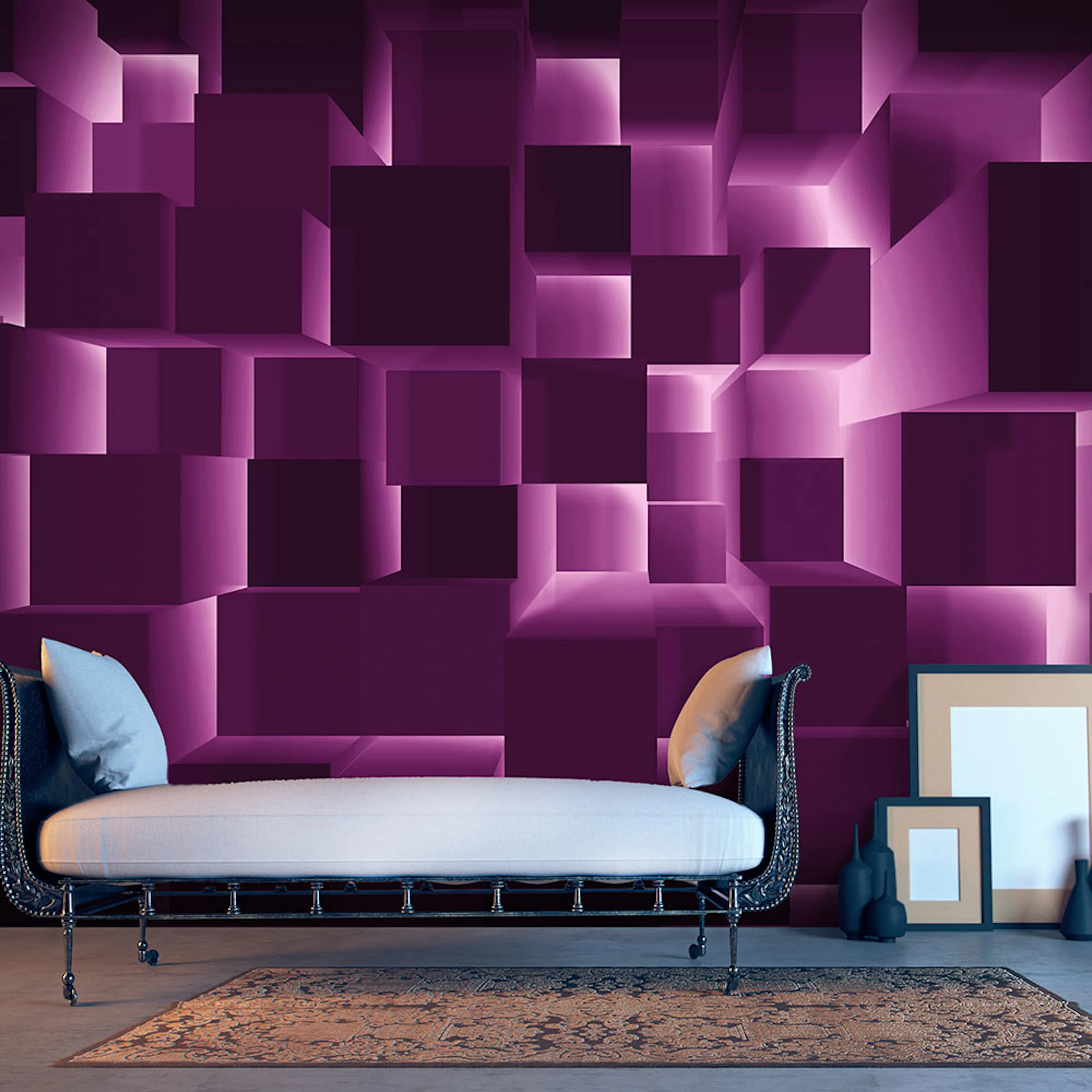 Fototapet Arkiio Självhäftande Purple Hit