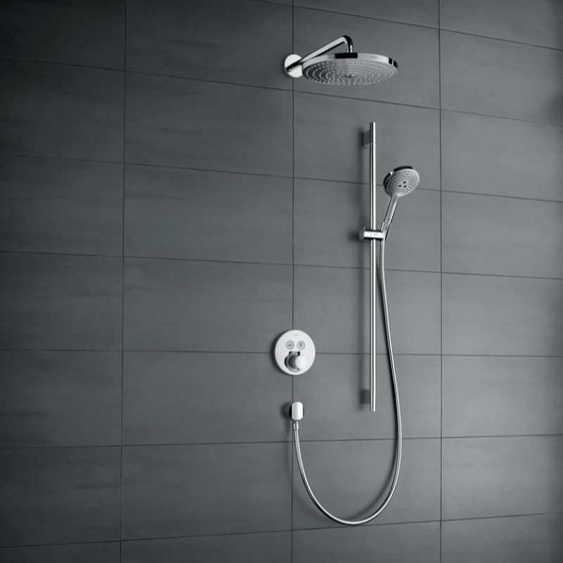 Huvuddusch Hansgrohe Raindance Select S 300 2-jet för Väggmonterad