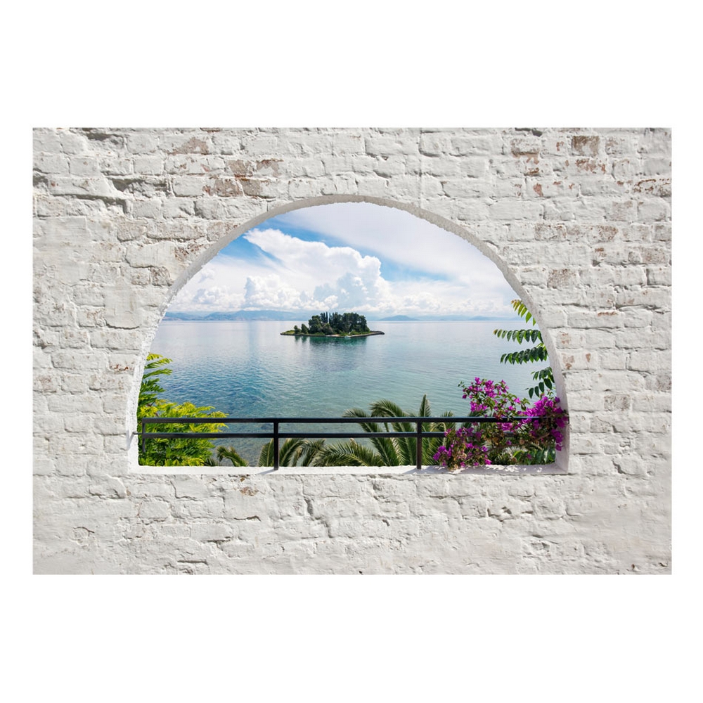 Fototapet Arkiio Självhäftande Corfu Island