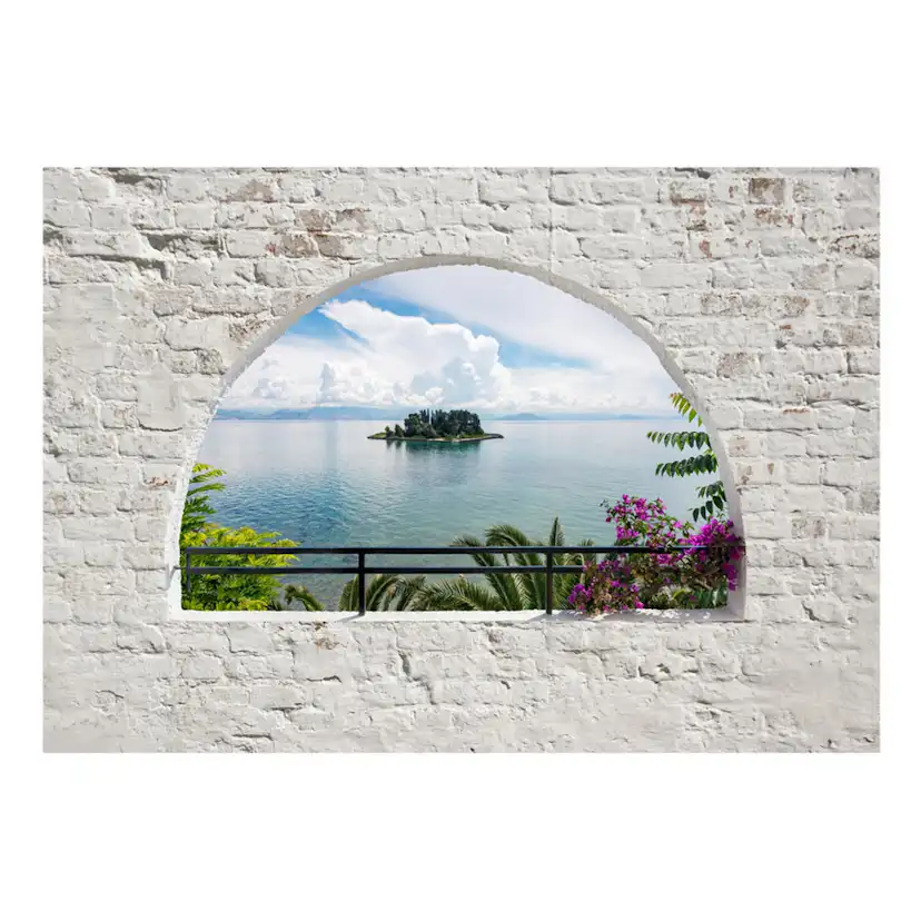 Fototapet Arkiio Självhäftande Corfu Island