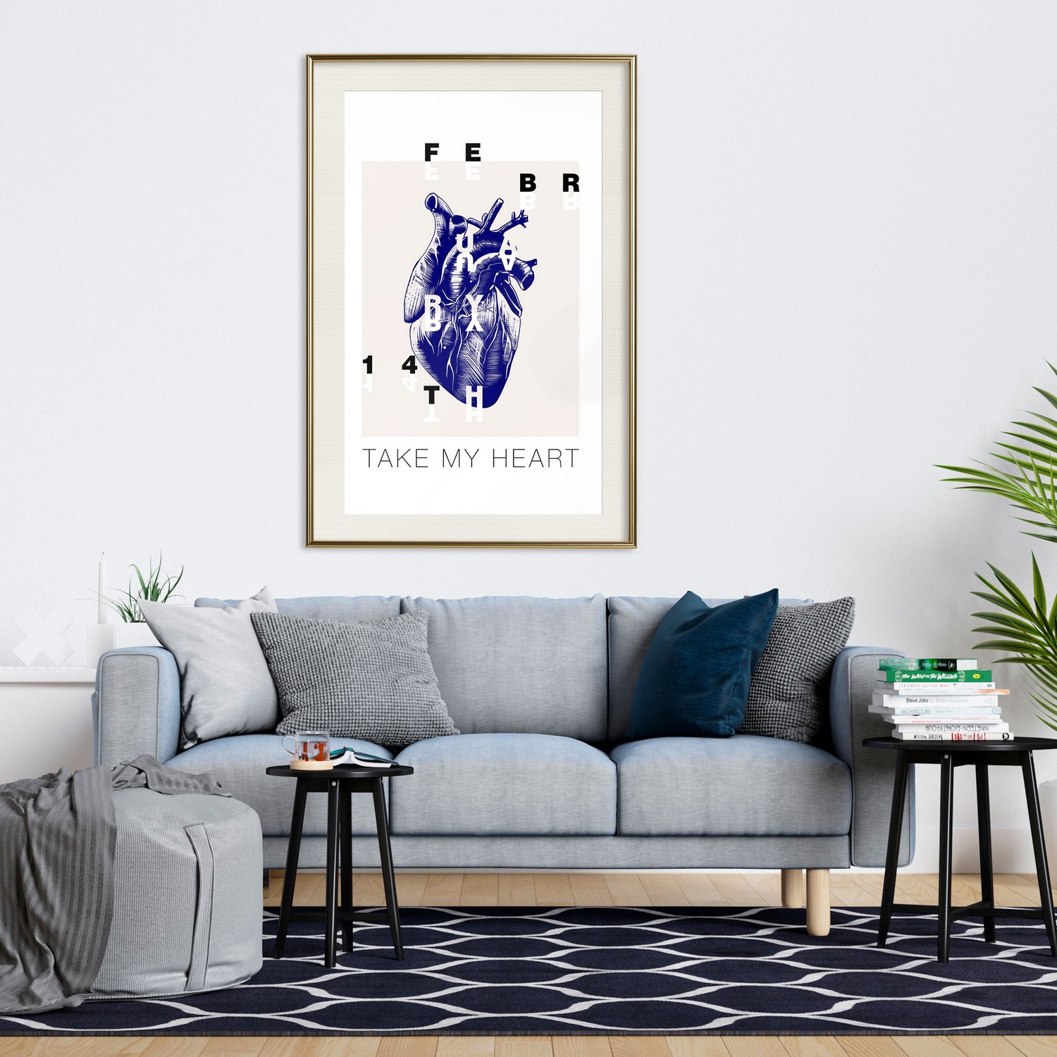 Poster Artgeist Affisch Take My Heart
