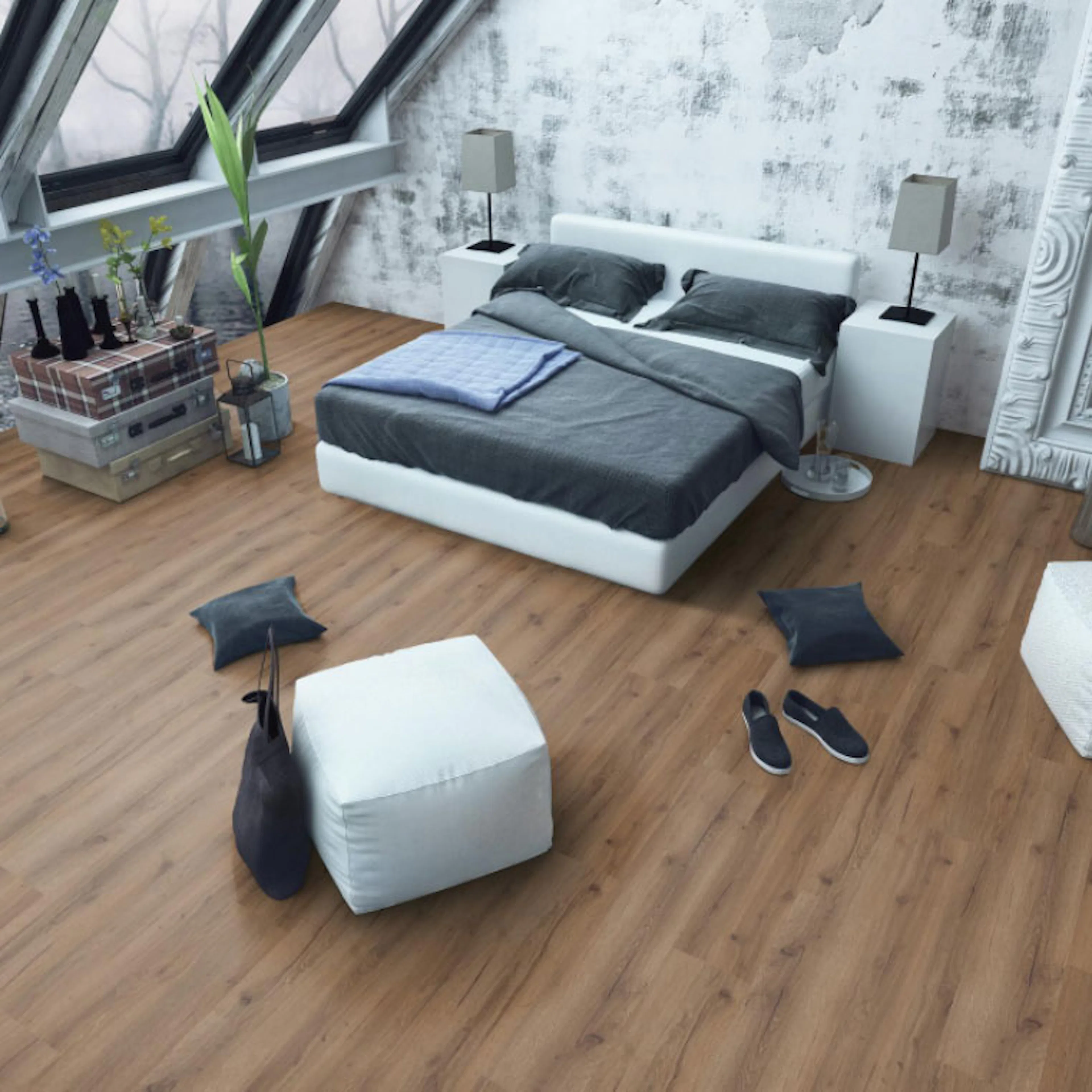 Vinylgolv Floorit X-Cellent Pyrus Softec