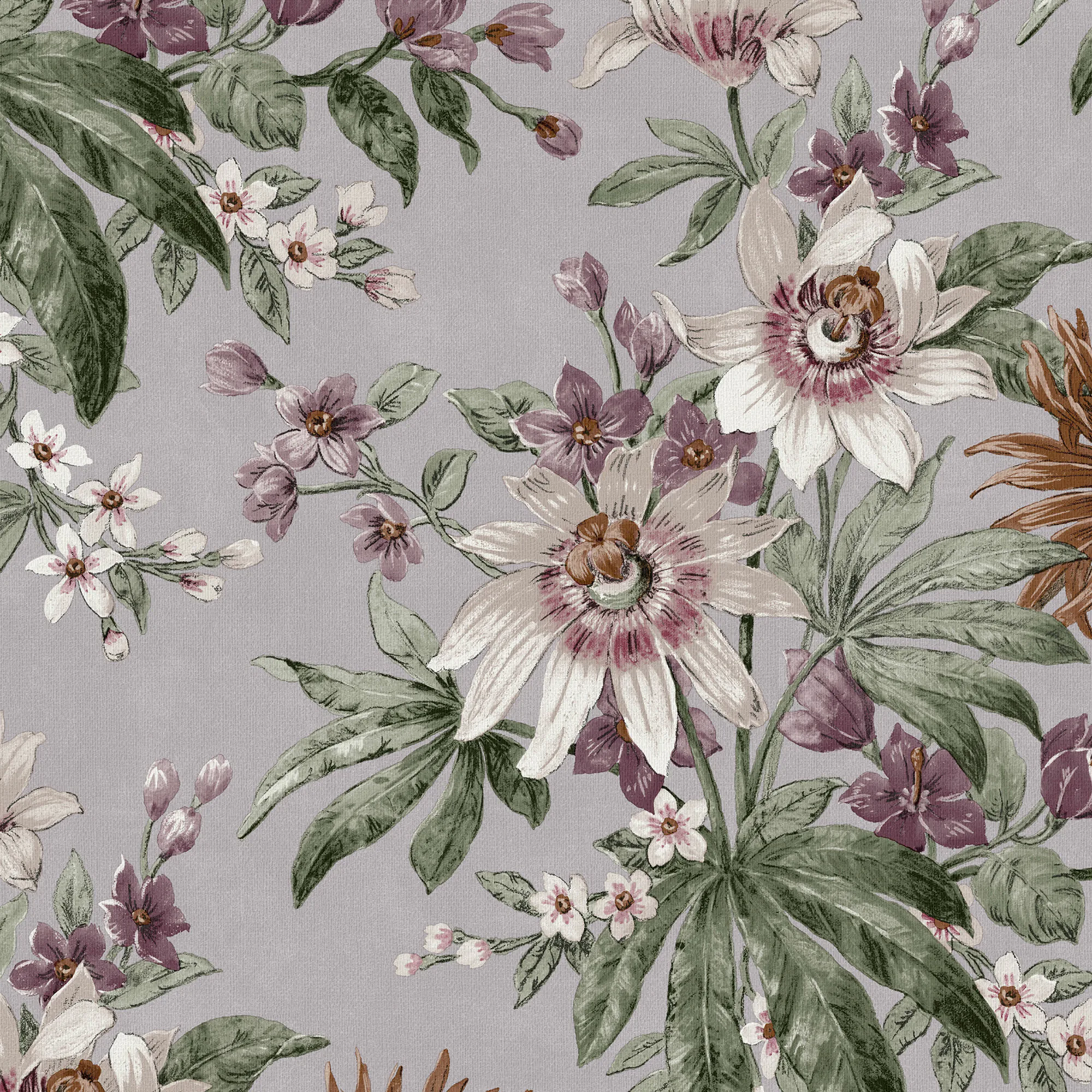 Tapet Sublime Elegant Flower 121158 EasyUp, Mönstrad Lila