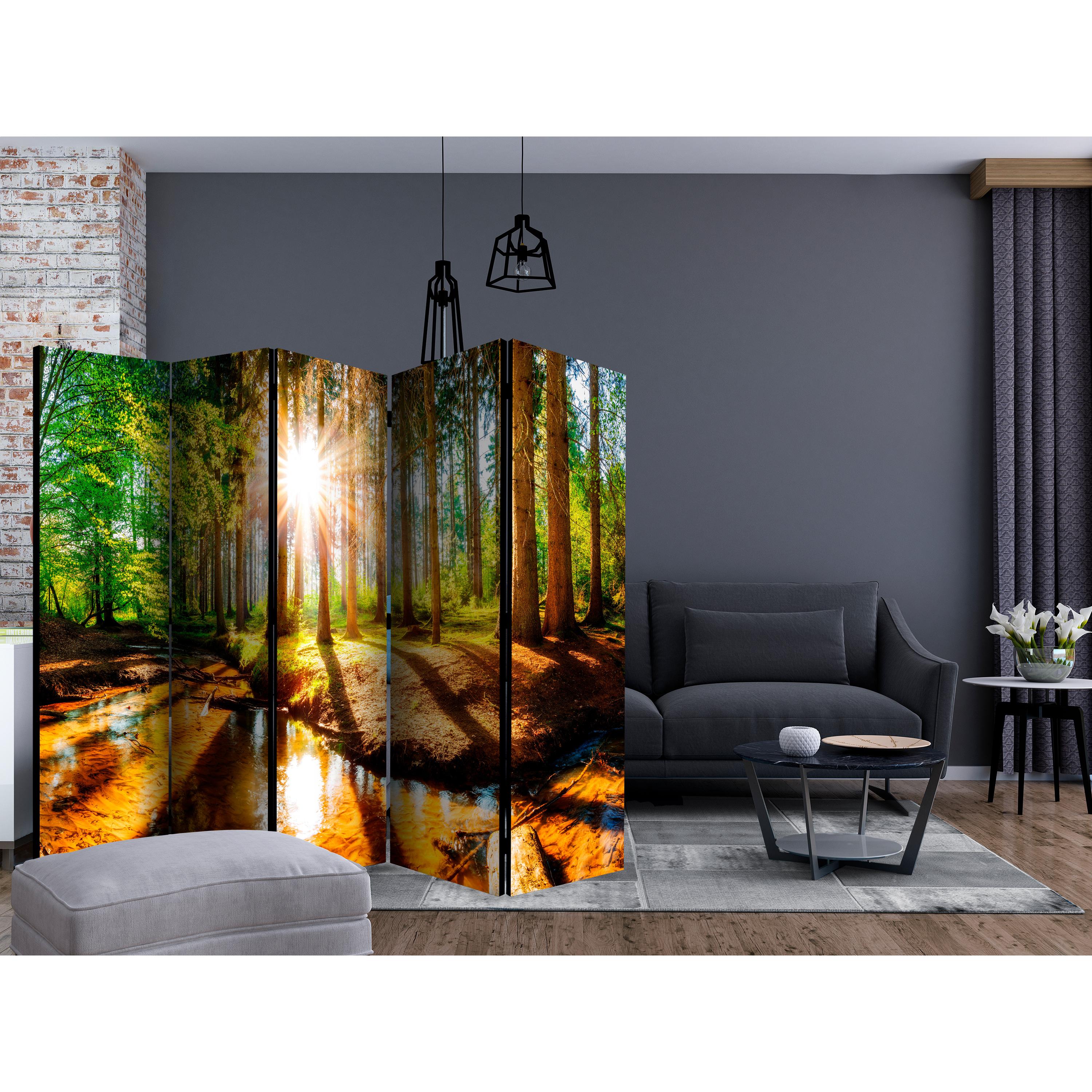 Rumsavdelare Skärmvägg Arkiio Marvelous Forest II 225x172 cm