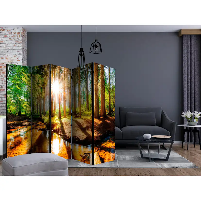 Rumsavdelare Skärmvägg Arkiio Marvelous Forest II 225x172 cm