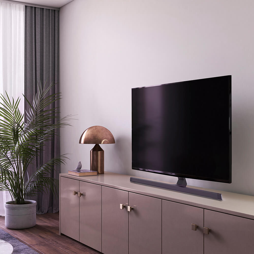 TV-stativ Hama Upp Till 65 tum Svart 200 x 200 Upp Till 600 x 400