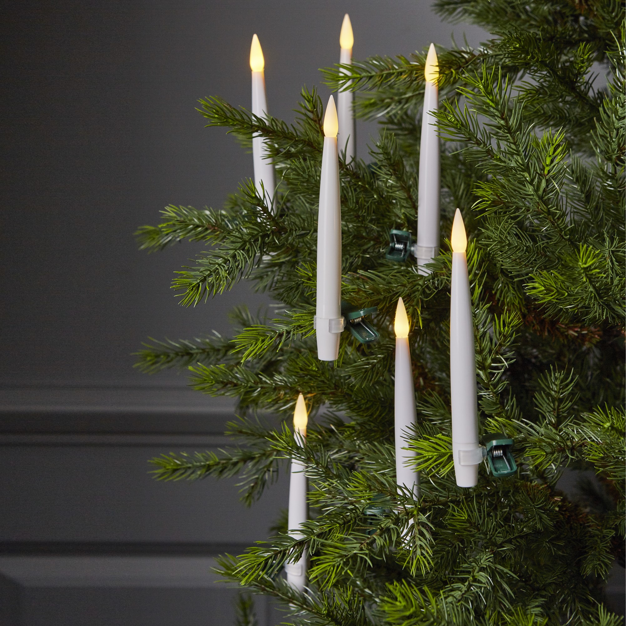 Antikljus Star Trading Paulina 10 st LED inkl. Fjärrkontroll