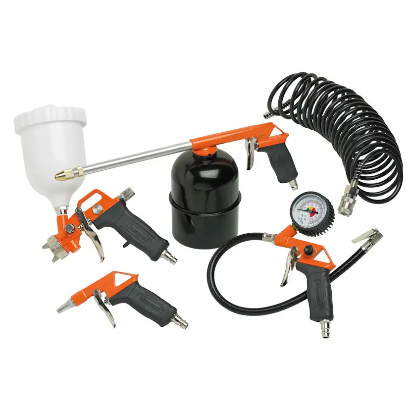 Kompressortillbehör Black+Decker 5 Delar