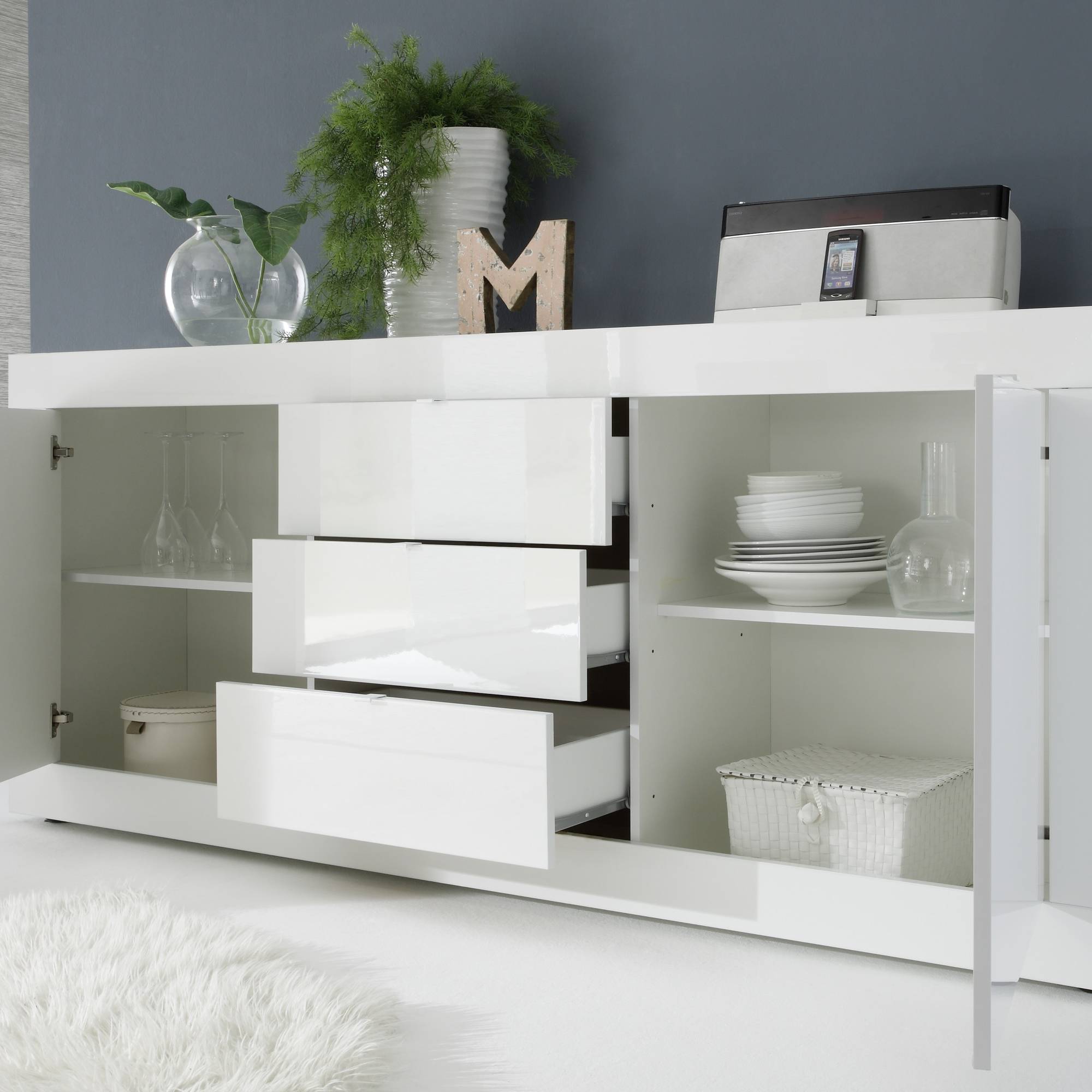 Skänk Concept 55 Basic Vit