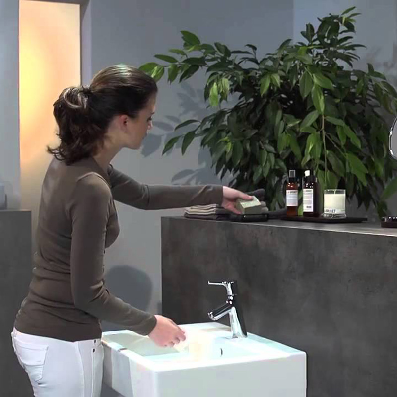 Tvättställsblandare Hansgrohe Talis S 80 Låg