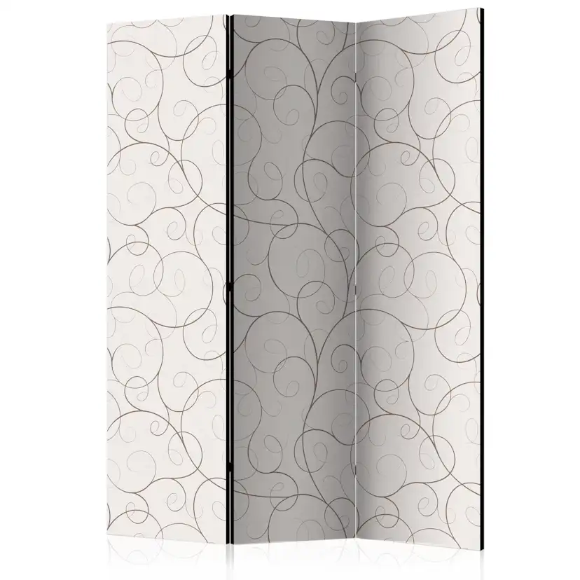Rumsavdelare Skärmvägg Arkiio Black Streamers 135x172 cm