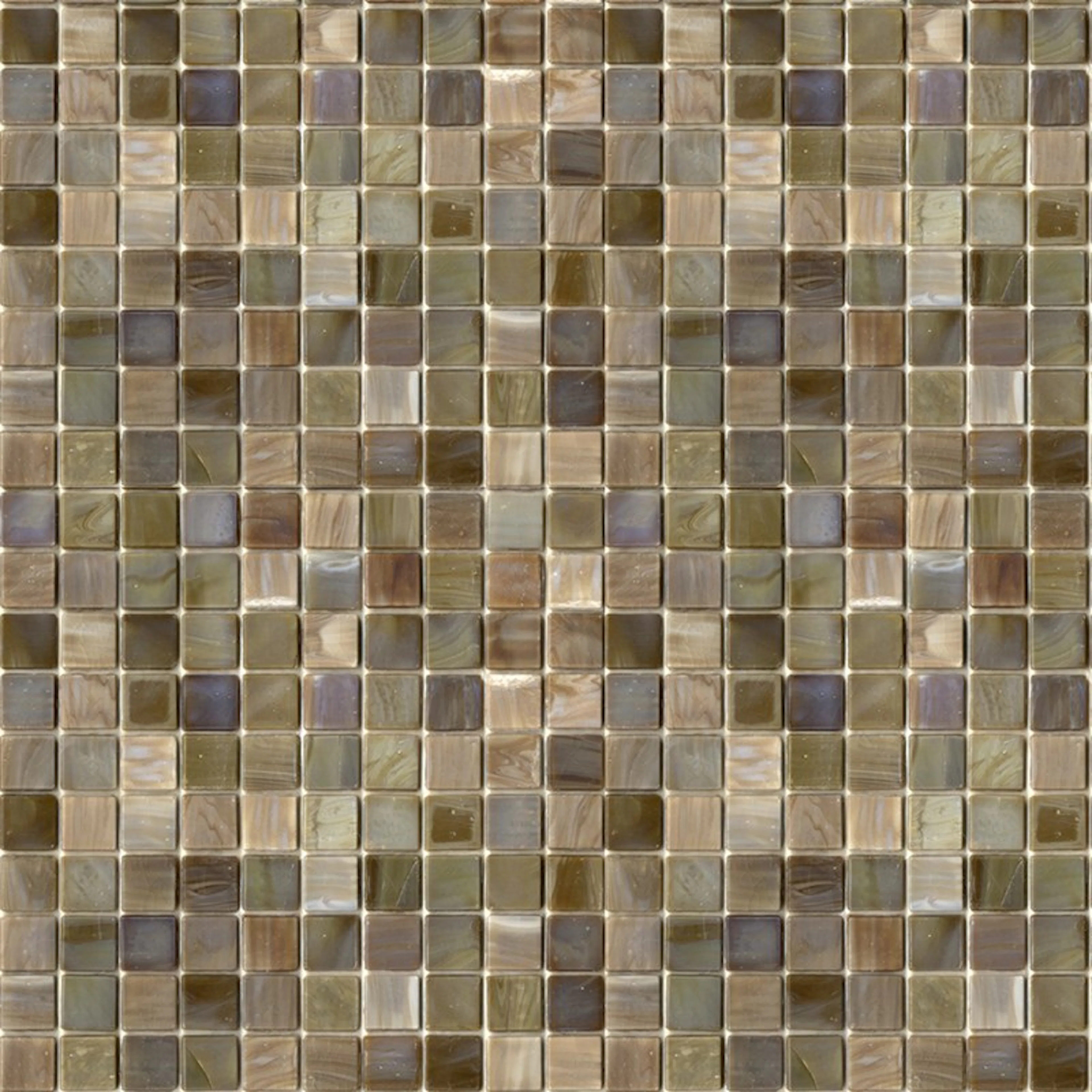 Mosaik Konradssons Sicis Nat Sandalwood Ljusbrun 1,5x1,5 cm