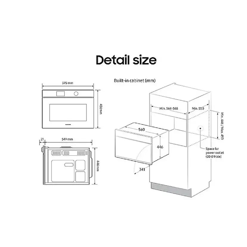 Ugn- och Mikropaket Samsung NV7B6699ACKU1 + NQ5B5713GBKU1