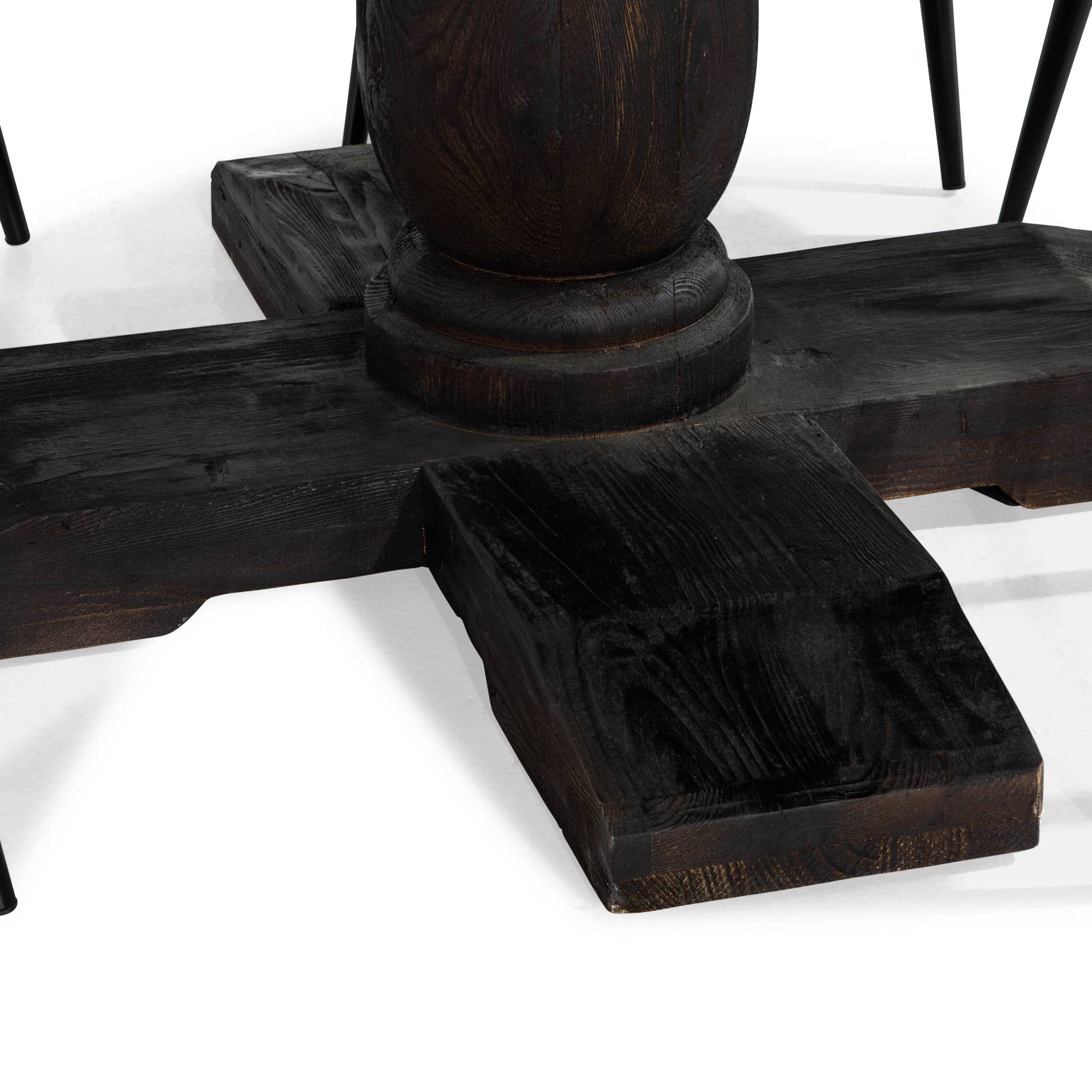 Matgrupp Bloomington Dijon Runt Matbord 150 cm med 6 Nibe Matstol