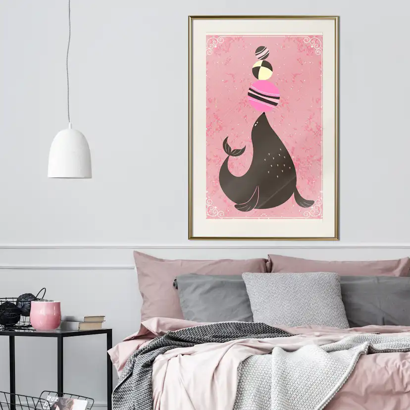Poster Artgeist Affisch Seal
