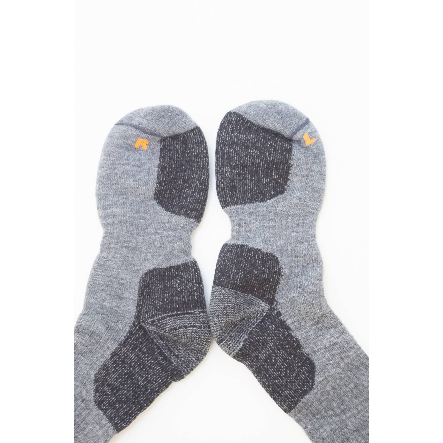 Merino Socka Tjock Mörkgrån/Sv 40-42 40-42