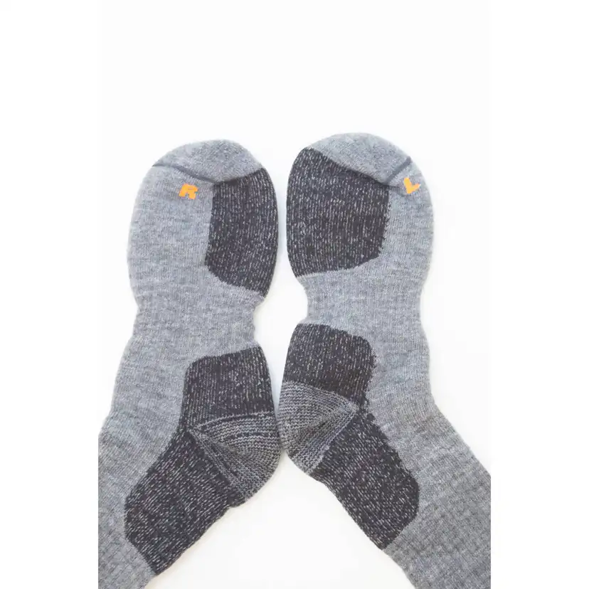 Merino Socka Tjock Mörkgrån/Sv 40-42 40-42
