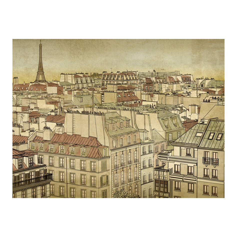 Farväl Paris! 350x270 Storlek: 350x270 cm