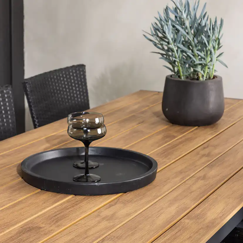 Matgrupp Venture Home Break Bord med 6 Malina Stolar