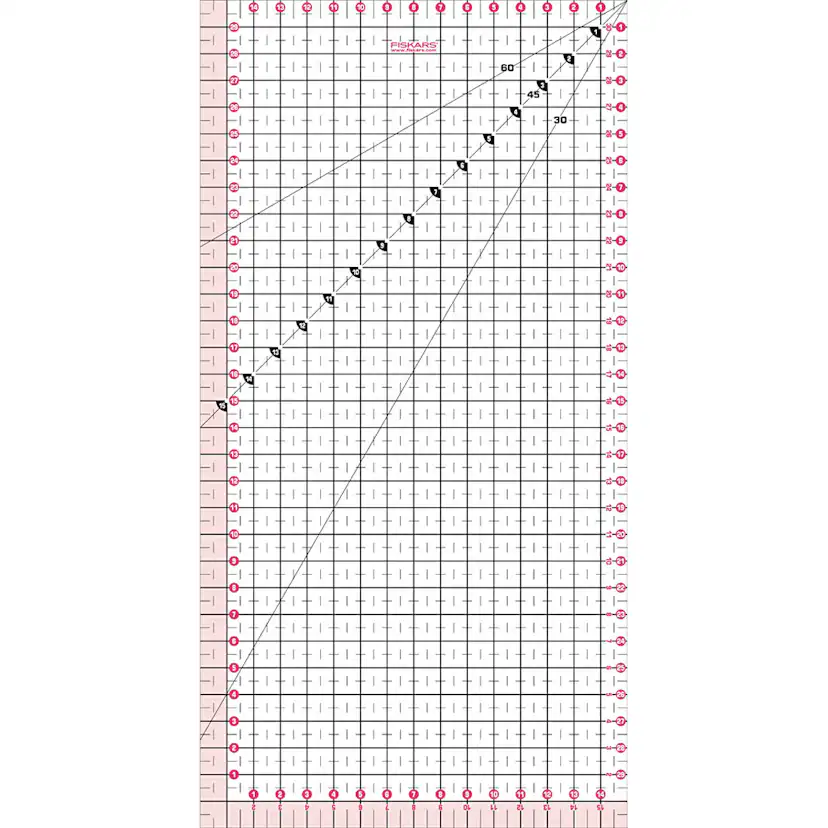 Linjal Fiskars Patchwork 15x30 cm 1 St