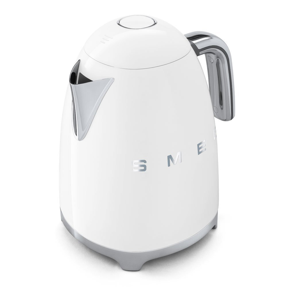 Vattenkokare Smeg Retro KLF03WHEU Vit Design i Rostfritt Stål