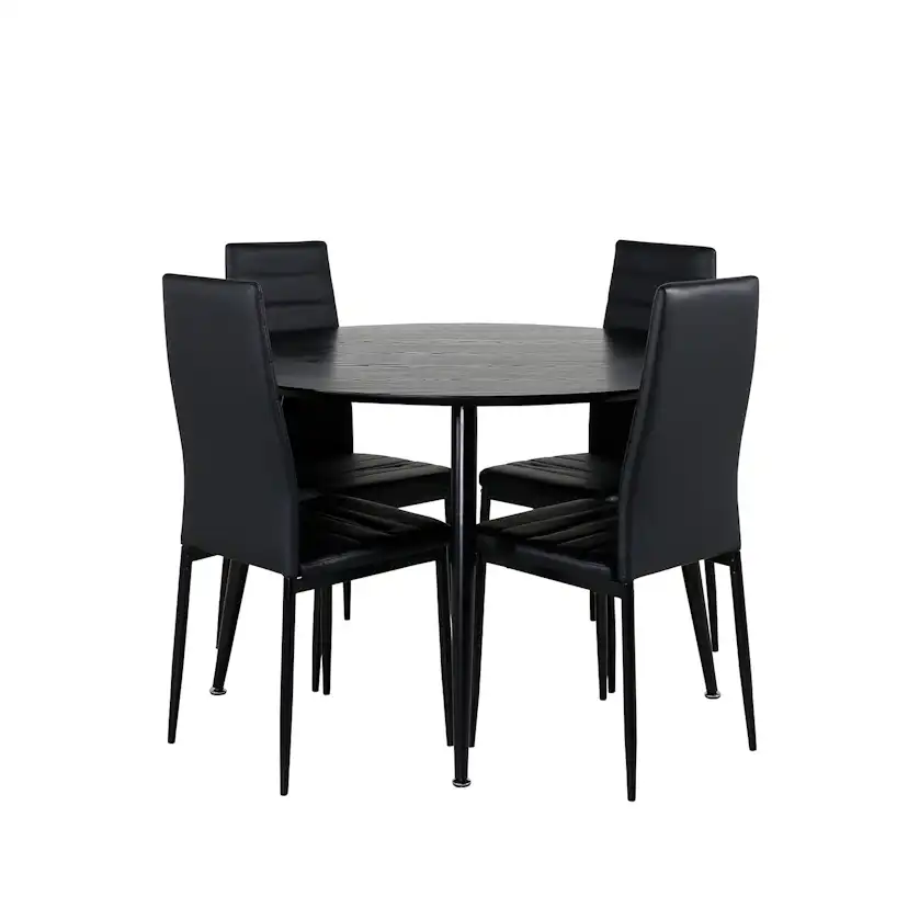 Matgrupp Venture Home Dipp med 4 Slim High stolar