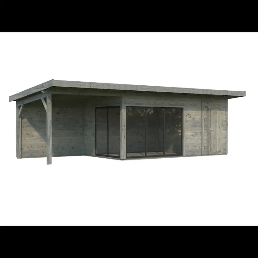 Stuga Palmako Andrea 24,2 m² Slide (inv. 15,2+7,9 m²)
