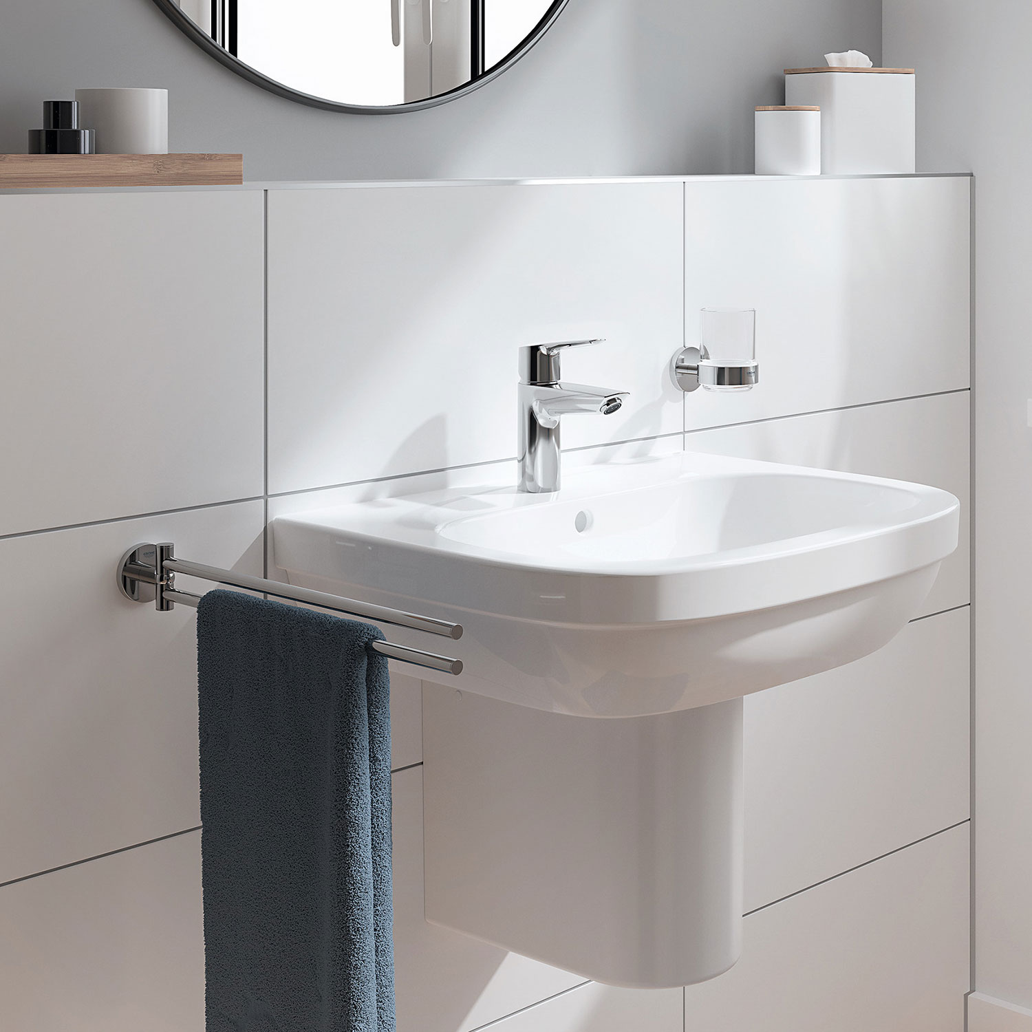 Tvättställsblandare Grohe Start 23550 med Bottenventil