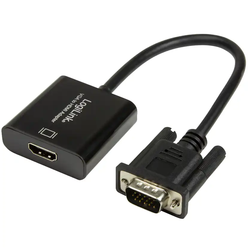 VGA + USB-ljud - HDMI