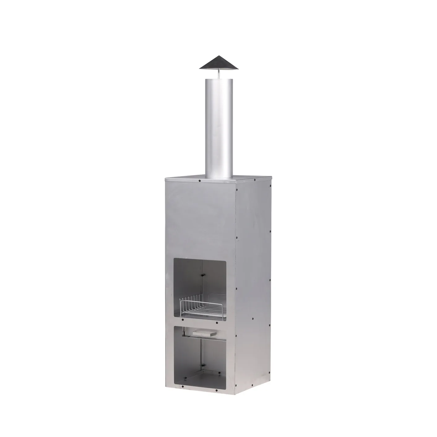Makarima Firepit Steel - Silver Silver