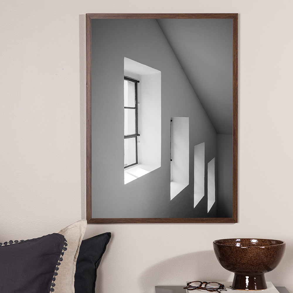 Posters Venture Home Windows Svart/vit