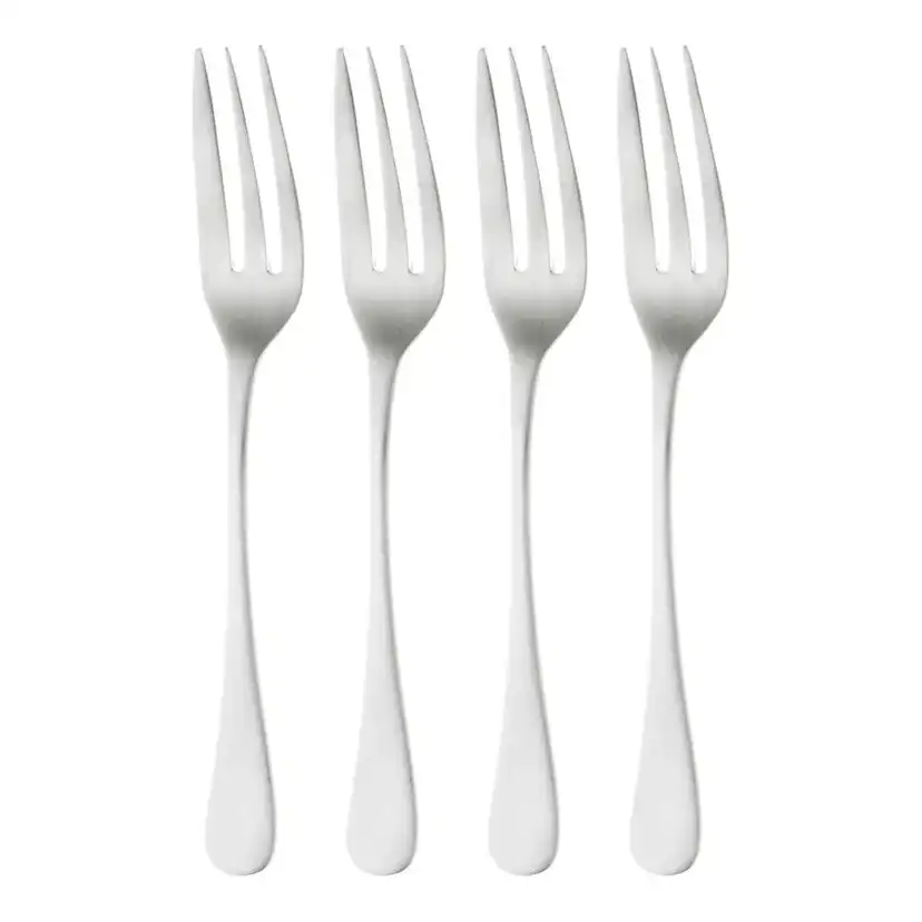 Dessertgaffel Robert Welch Radford Matt 4 Delar