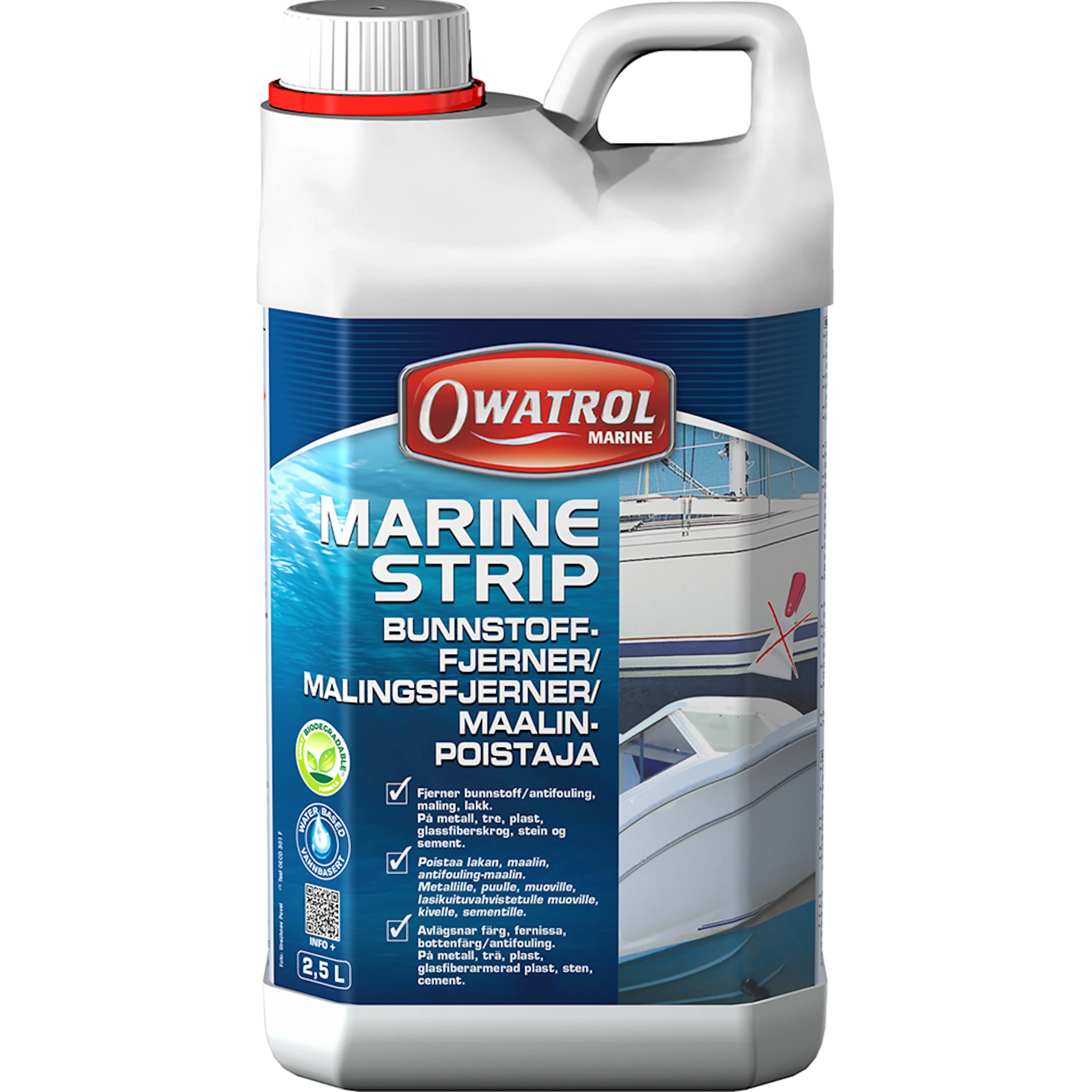 Färgborttagning Marinestrip Owatrol