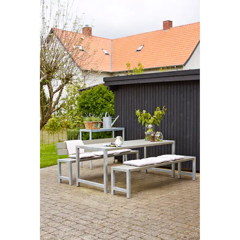 Ryggstöd PLUS till Plankbänk Utomhus
