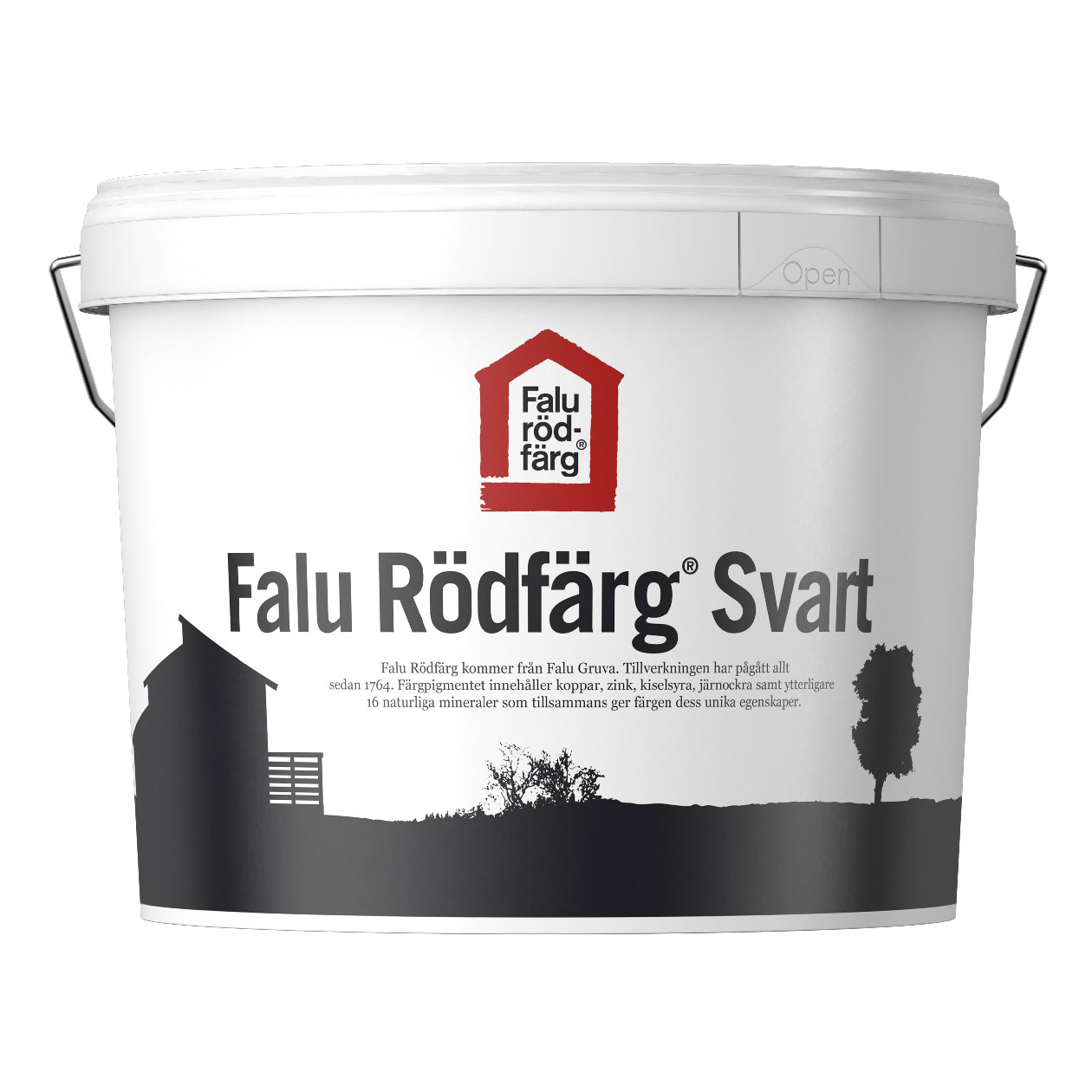 Slamfärg Falu Rödfärg