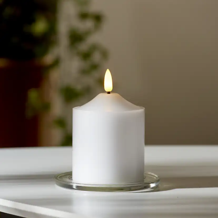 Blockljus Star Trading LED Flamme