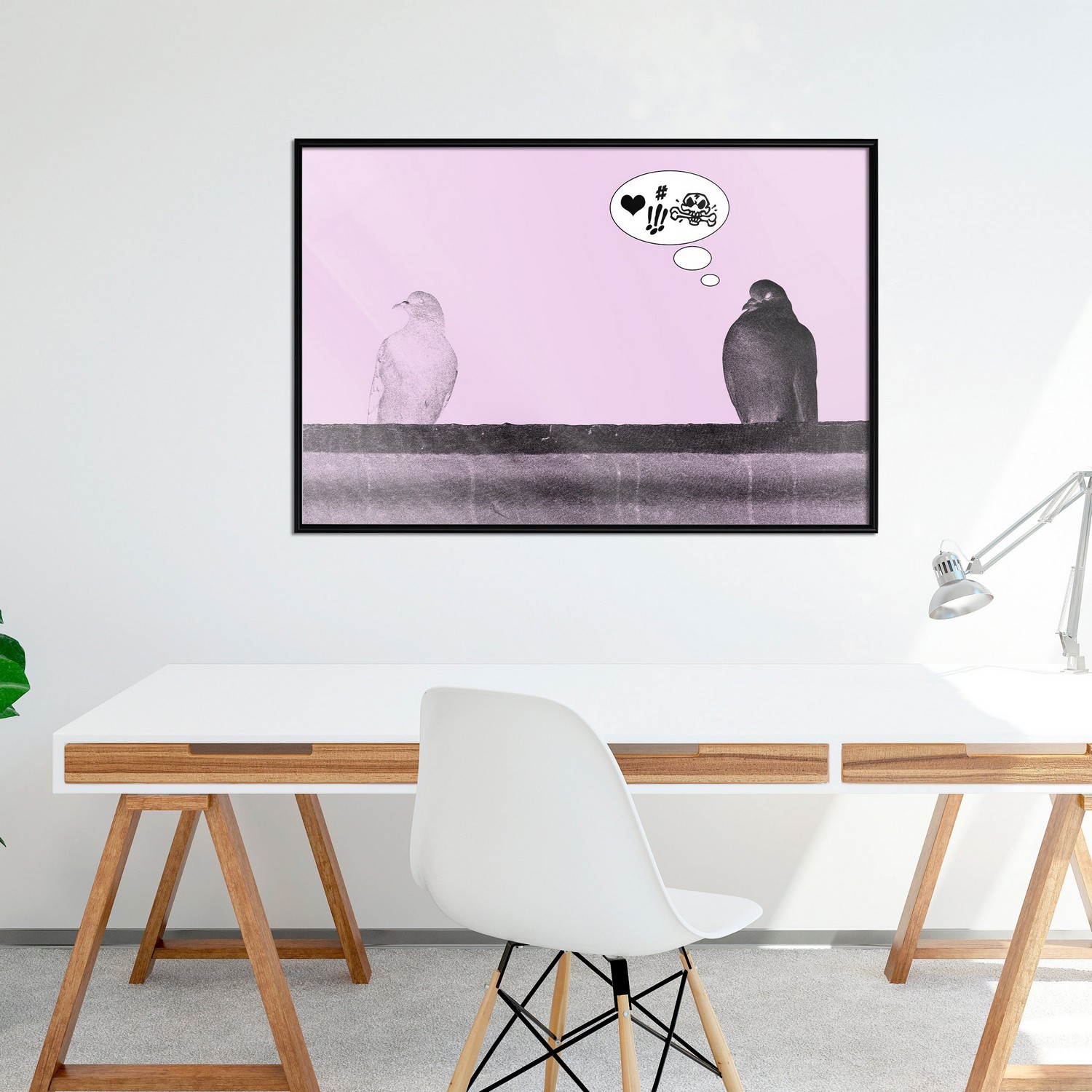 Poster Artgeist Affisch Courtship