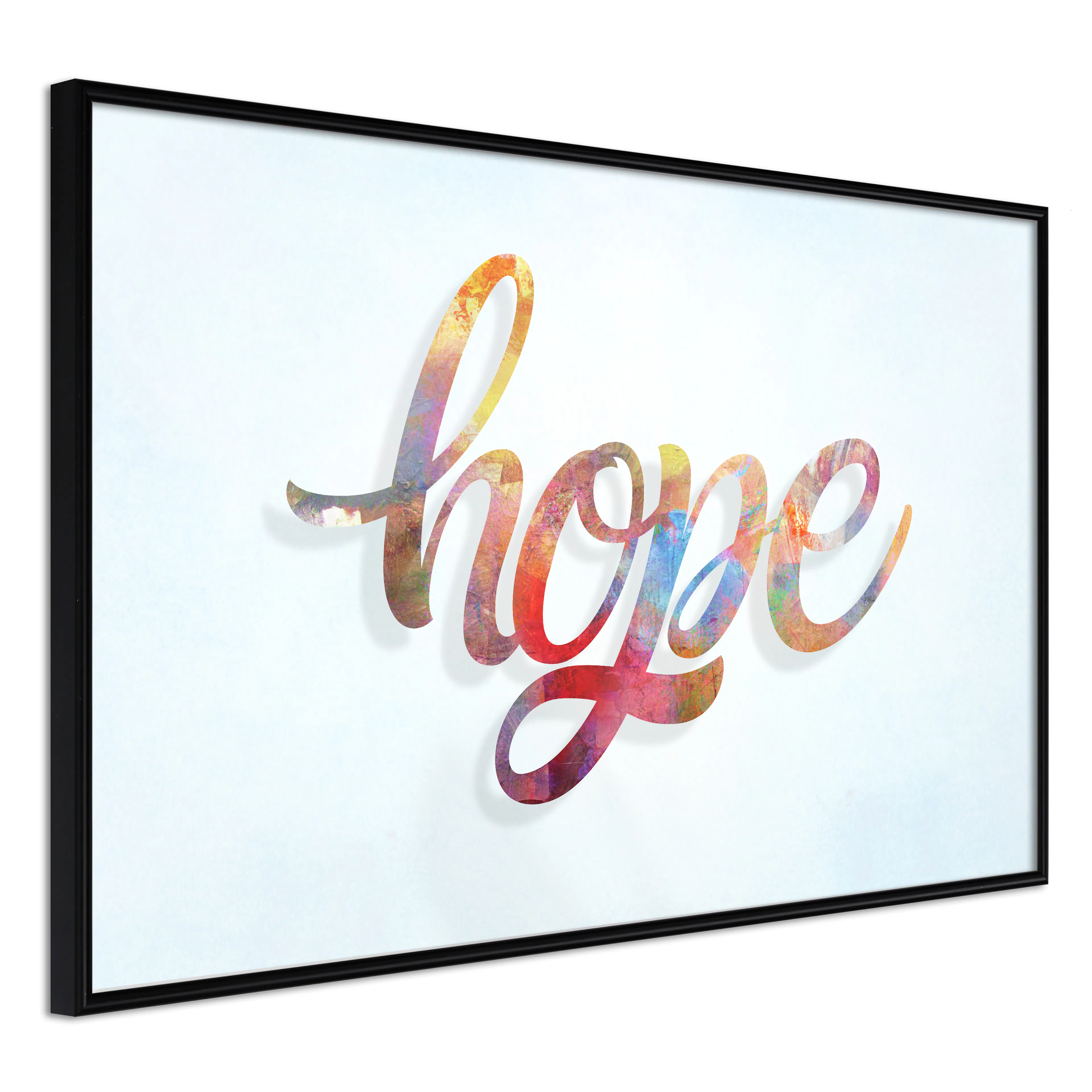 Affisch - Hope [Poster] 30x20 Svart ram, 30x20 cm