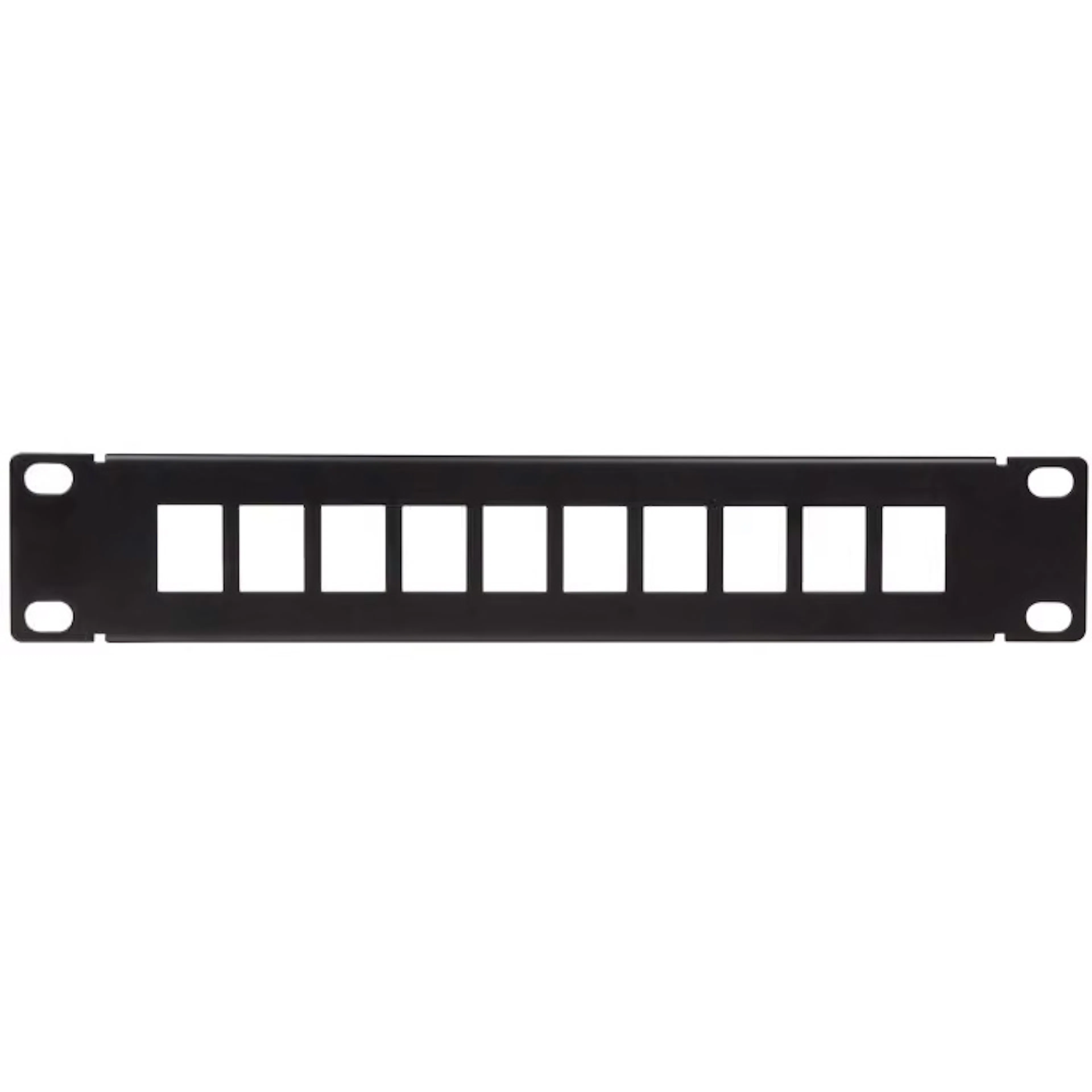 Tillbehör Hemelektronik LogiLink Patchpanel Keystone-Uttag 10" Rack U1