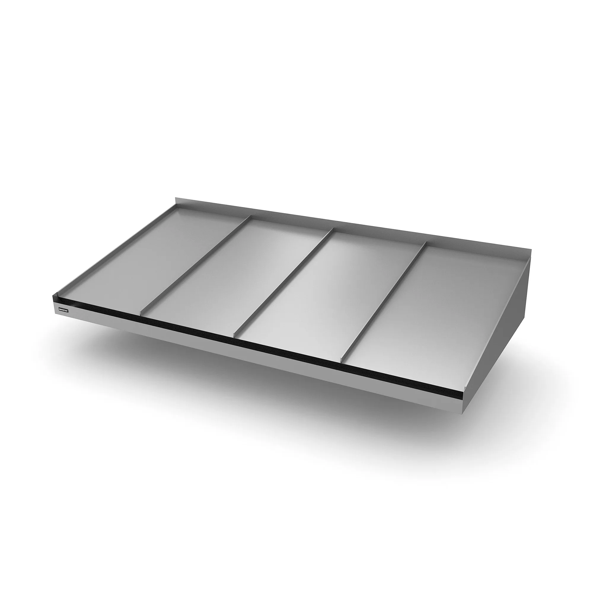 Mörk Silvermetallic (RAL 9007)