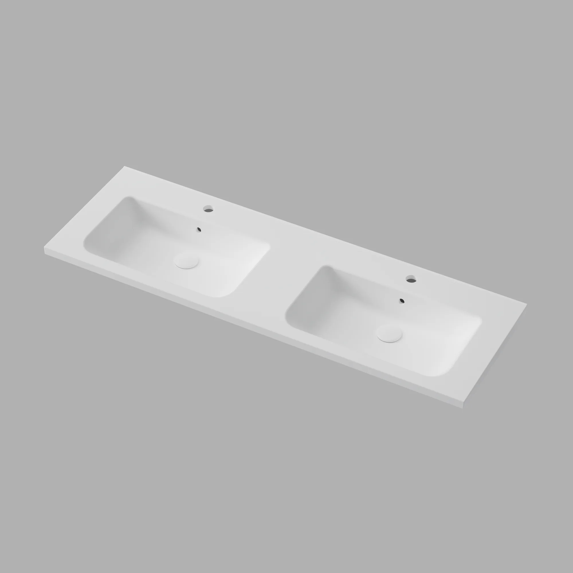 Tvättställ Shape 140 D, Glossy White, Porslin 1420