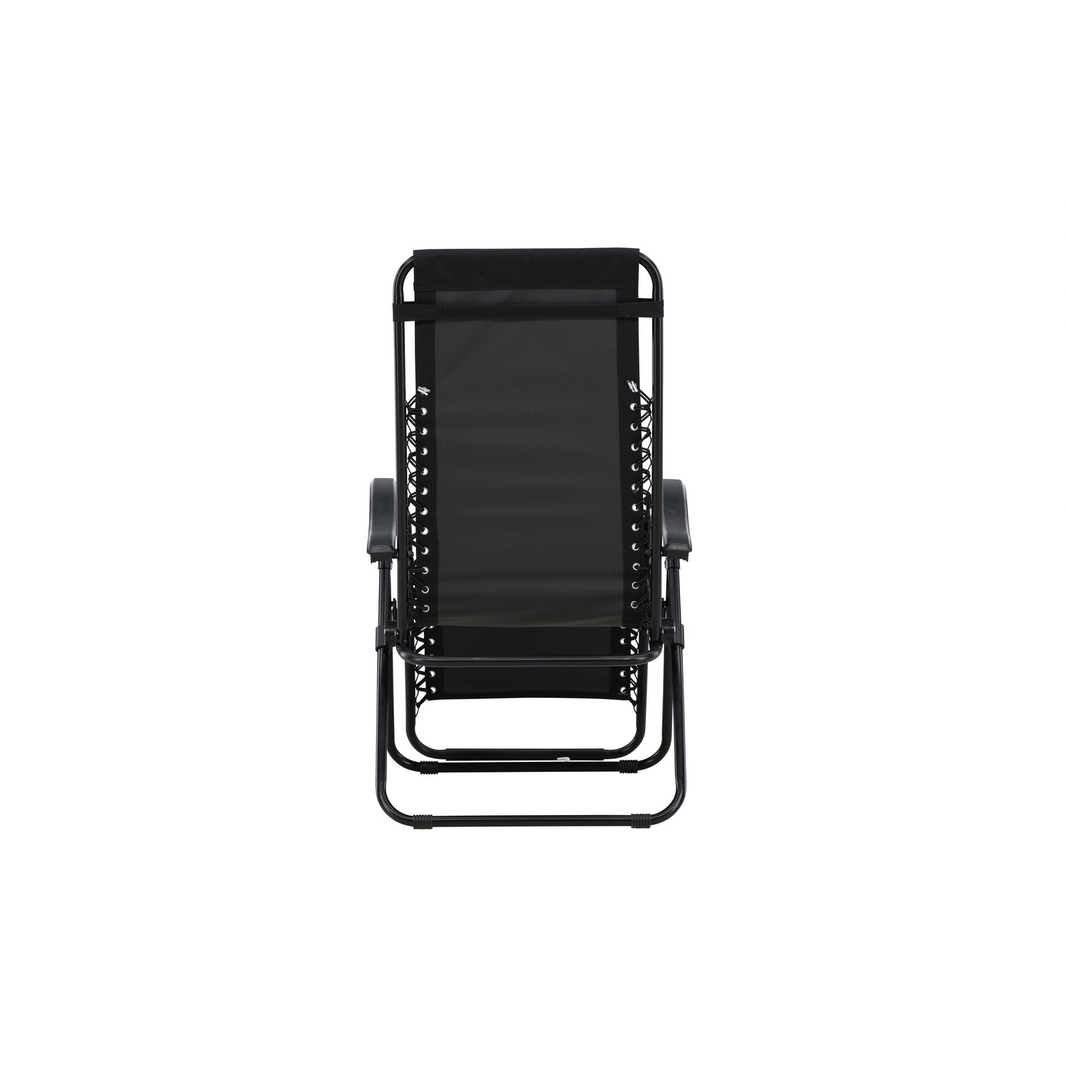 Vulcano Sun Lounge - Black / Black Solstol Venture Home Vulcano