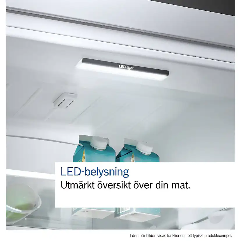 Fristående Kyl och Frys Bosch Serie 4 KGV36VWEAS Vit Med Organiserade Fryslådor