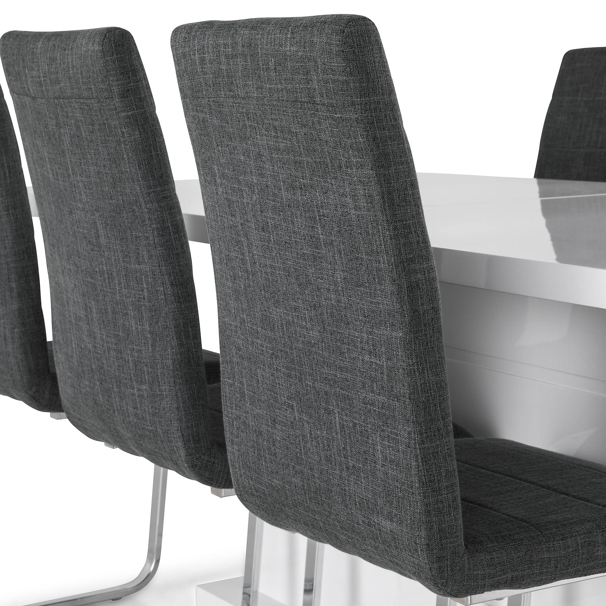 Matgrupp Concept 55 Ratliff Rektangulärt Matbord 180-220 cm Förlängningsbart med 6 Cibus Matstol