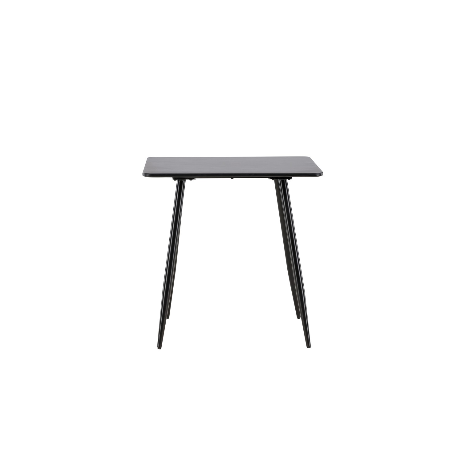 Polar Dining Table 75x75 cm - Black / Black Svart