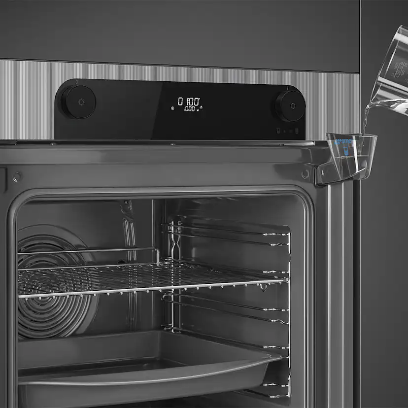 Kombiugn Smeg SO6201S2S med Ångfunktion Silver 60 cm