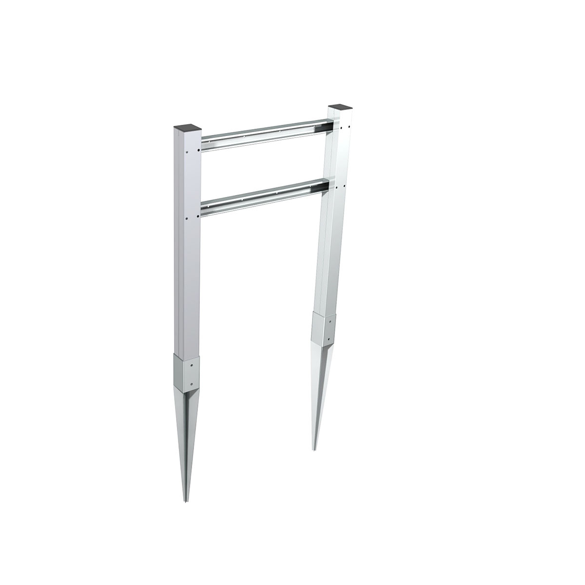 Dubbelstativ Stala PLJ-2  För två brevlådor