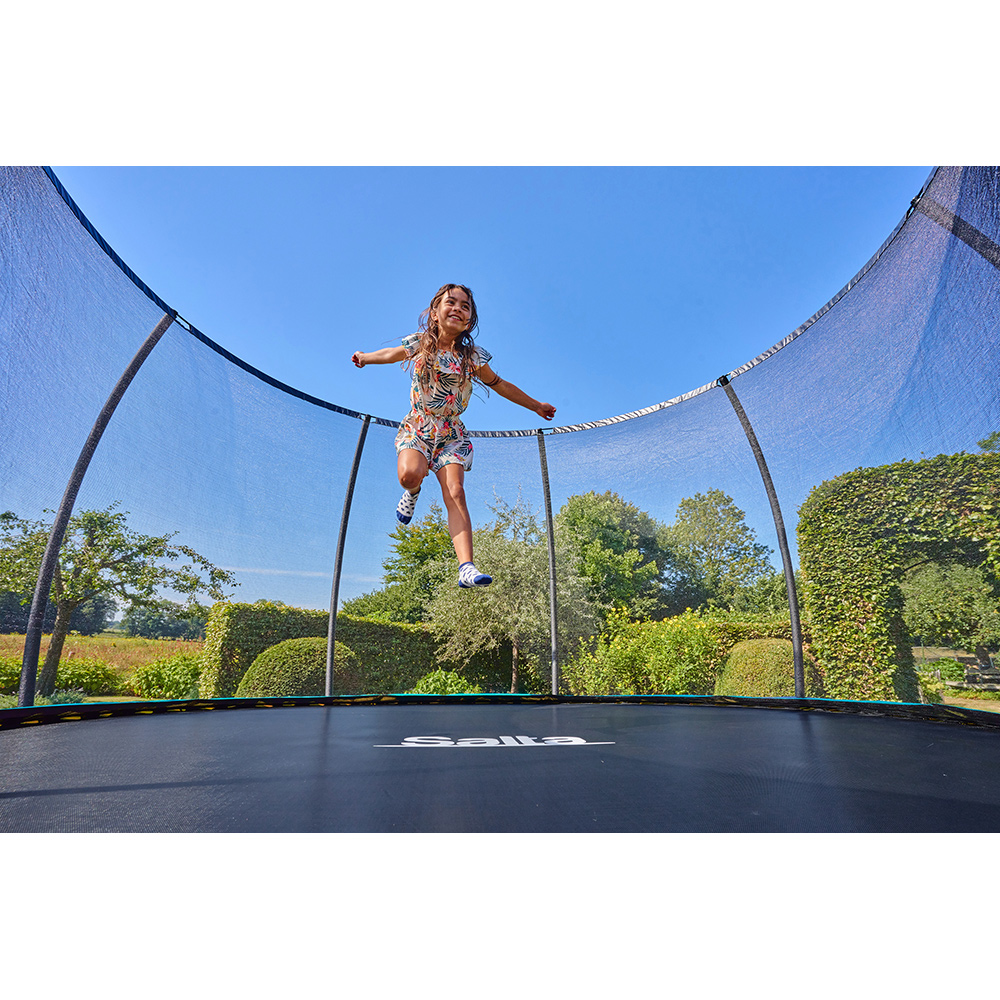 Studsmatta Salta Cosmos Trampolin Ø4,3m Svart
