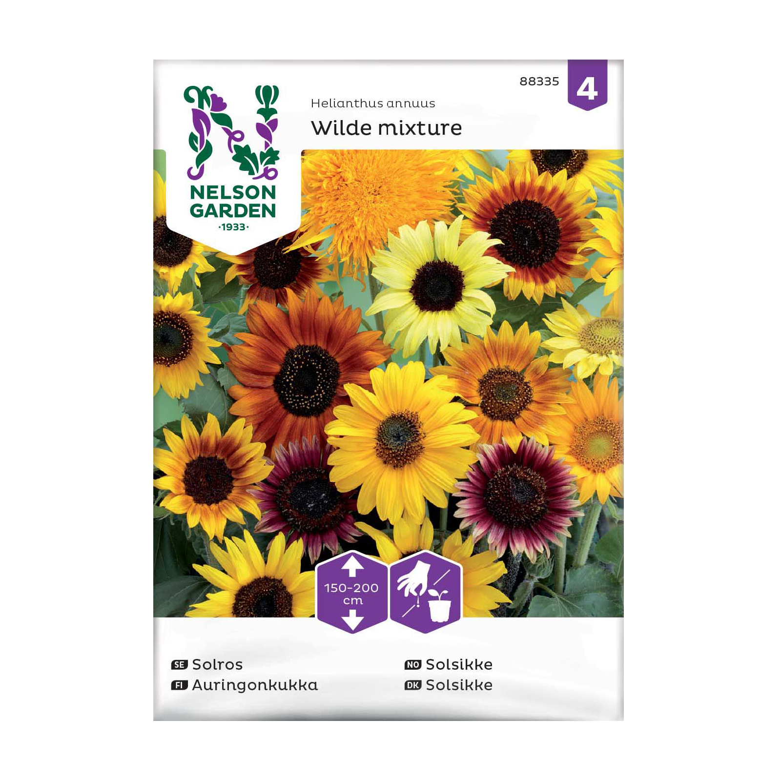 Frö Solros Nelson Garden Mix